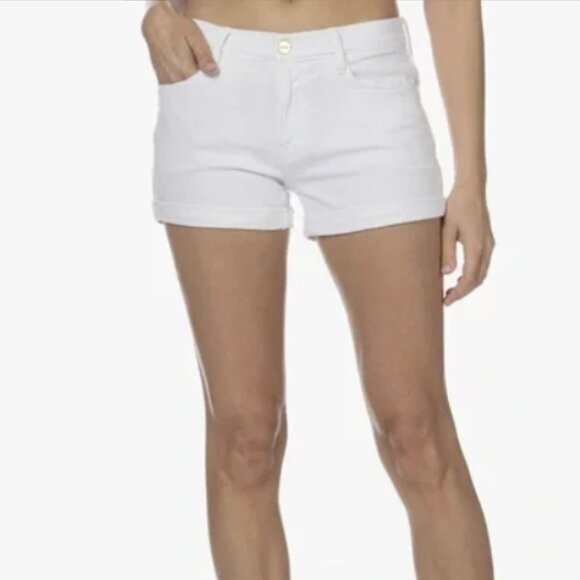 NWT Frame White Denim Shorts - Picture 2 of 8